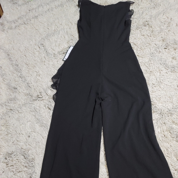 Connected Apparel Ruffle Front Jumpsuit - Picture 5 of 6